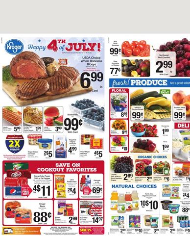 Where can you find grocery ads for Kroger?