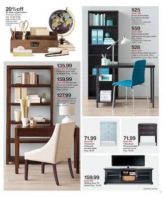 Target Weekly Ad Home Decoration Apr 2016