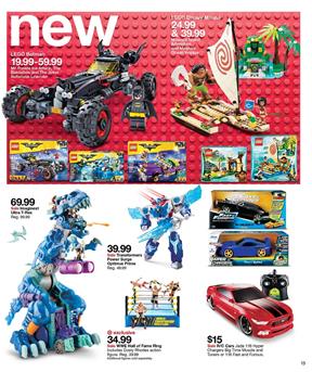 Toy Gifts and Cyber Week Deals of Target Ad