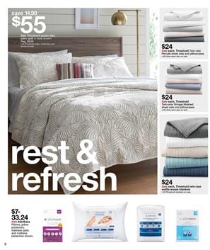 Bedroom Products Target Ad April 23 - 29 2017