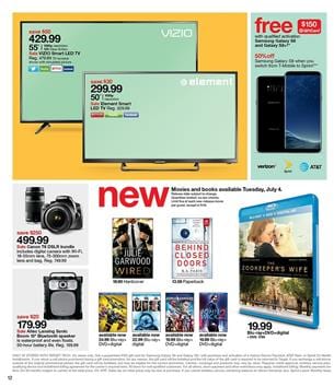 Target Ad Entertainment Deals July 2 - 8 2017