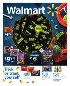 Walmart Ad Halloween Deals October 15 - November 2, 2017