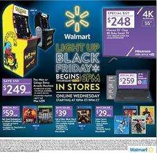 Walmart Black Friday Ad Pac-Man Retro Arcade Machine 2018