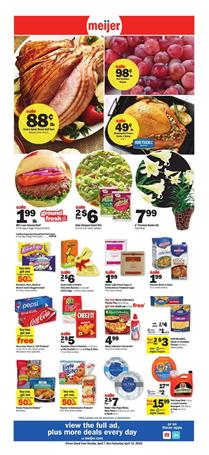 Meijer Weekly Ad Deals Apr 7 - 13, 2019 | Easter Grocery Sale - WeeklyAds2