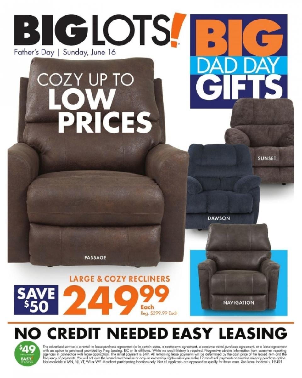 Big Lots Weekly Ad Father S Day Furniture Gifts Jun 8 15 2019 Weeklyads2