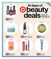Save 40 off with 14 Days of Beauty Deals at Target