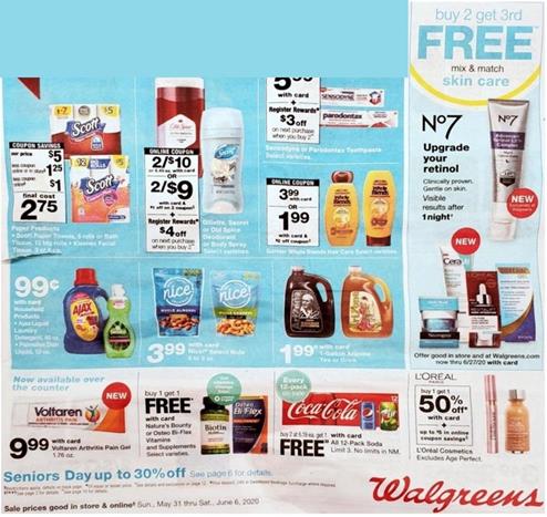 Walgreens Weekly Ad Preview May 31 - Jun 6, 2020