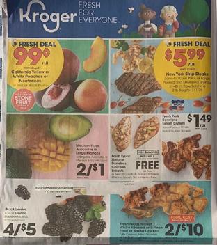 Kroger Weekly Ad Preview Aug 12 18 2020