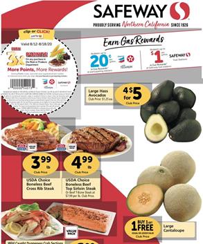 Safeway Weekly Ad Preview Aug 12 18 2020