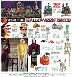 Menards Halloween Decoration Items Sep 6 - 12, 2020
