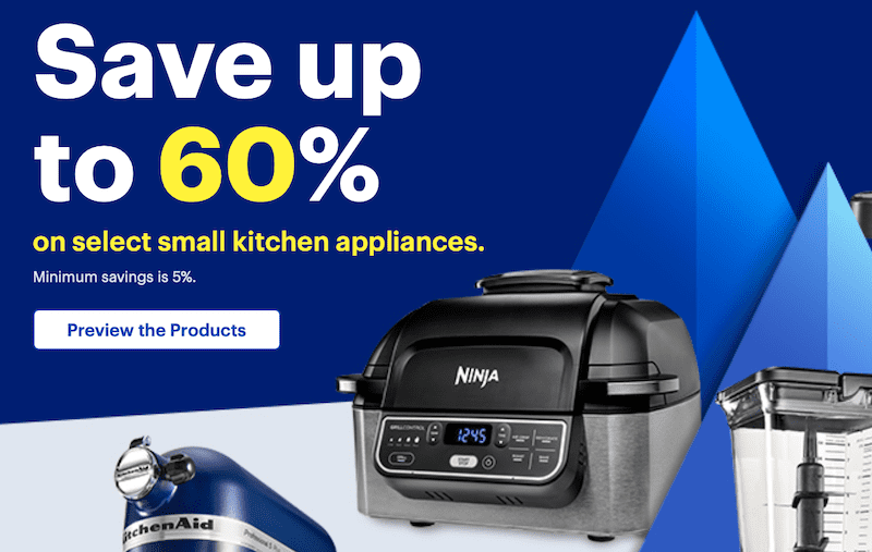 Best Buy Black Friday Deal Save 60% off Kitchen Appliances
