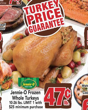 Jewel-Osco Turkey Deal