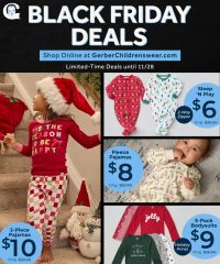 Gerber Childrenswear Black Friday 2025