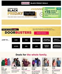 Kohl\'s Black Friday 2025