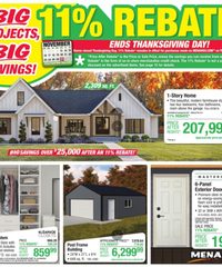 Menards Pre-Black Friday 2025