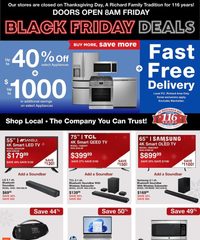 P.C. Richard & Son Black Friday 2025