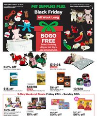 Pet Supplies Plus Black Friday 2025