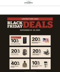 Sportsman\'s Warehouse Pre-Black Friday 2025