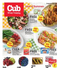 Cub Foods Ad Weekly Savings August 2 - 8, 2026