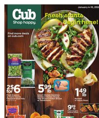 Cub Foods Ad Weekly Savings January 4 - 10, 2026