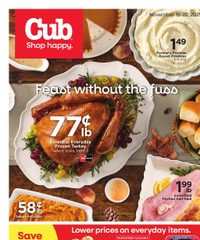Cub Foods Ad Weekly Savings November 16 - 22, 2025