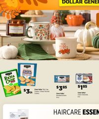 Dollar General Ad Switch to Save with DG Brands August 31 - November 2, 2025