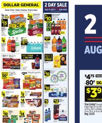 Dollar General Weekly Ad August 31 - September 6, 2025