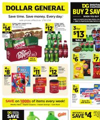 Dollar General Weekly Ad January 18 - 24, 2026