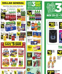 Dollar General Weekly Ad November 16 - 22, 2025