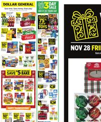 Dollar General Weekly Ad November 23 - 29, 2025