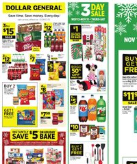 Dollar General Weekly Ad November 9 - 15, 2025