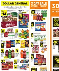 Dollar General Weekly Ad October 26 - November 1, 2025