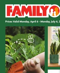 Family Dollar Ad Spring/Summer Book April 6 - July 6, 2026