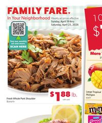 Family Fare Weekly Ad - West April 26 - May 2, 2026