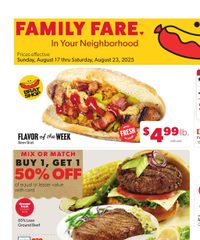 Family Fare Weekly Ad - West August 17 - 23, 2025