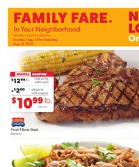 Family Fare Weekly Ad - West August 2 - 8, 2026