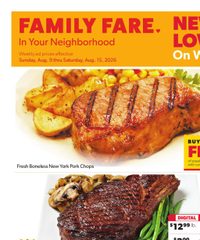 Family Fare Weekly Ad - West August 9 - 15, 2026