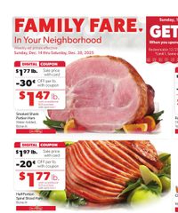 Family Fare Weekly Ad - West December 14 - 20, 2025