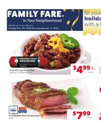 Family Fare Weekly Ad - West December 28, 2025 - January 3, 2026
