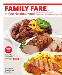 Family Fare Weekly Ad - West January 4 - 10, 2026