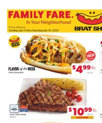 Family Fare Weekly Ad - West July 13 - 19, 2025