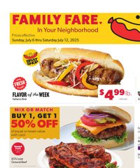 Family Fare Weekly Ad - West July 6 - 12, 2025