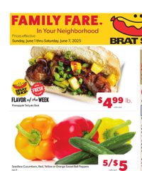 Family Fare Weekly Ad - West June 1 - 7, 2025
