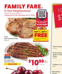 Family Fare Weekly Ad - West June 21 - 27, 2026