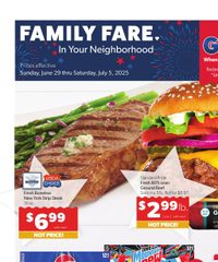 Family Fare Weekly Ad - West June 29 - July 5, 2025