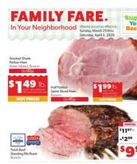Family Fare Weekly Ad - West March 29 - April 4, 2026
