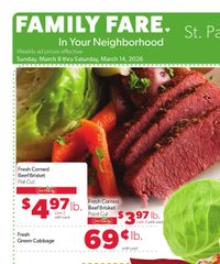 Family Fare Weekly Ad - West March 8 - 14, 2026