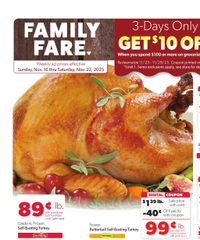 Family Fare Weekly Ad - West November 16 - 22, 2025