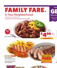 Family Fare Weekly Ad - West October 19 - 25, 2025