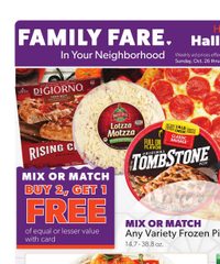 Family Fare Weekly Ad - West October 26 - November 1, 2025